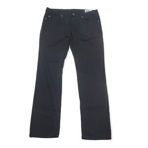 Mens slim stretch black jeans
